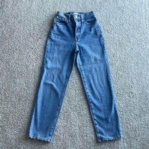 Madewell the perfect vintage straight crop jean
